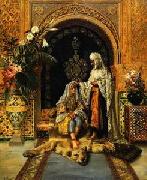 unknow artist Arab or Arabic people and life. Orientalism oil paintings  235 oil painting on canvas